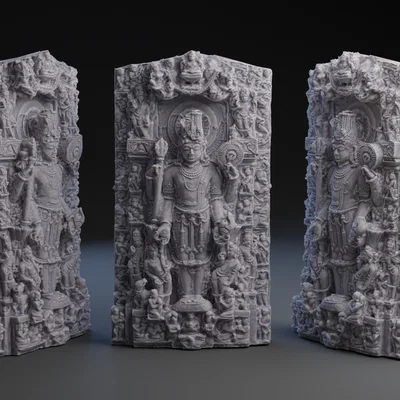 Tượng Harihara - Điêu khắc Ấn Độ