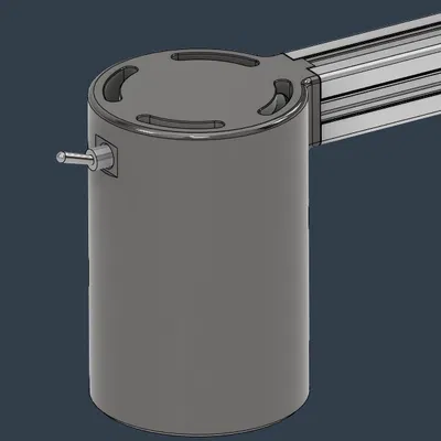 Đèn tự chế "ăn theo" Dyson