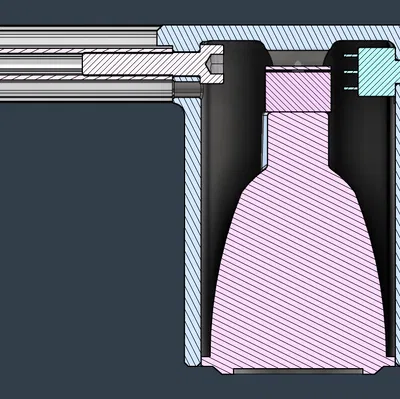 Đèn tự chế "ăn theo" Dyson