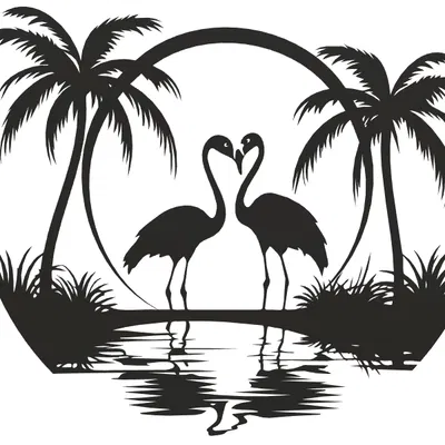 Chim Hồng Hạc Hoàng Hôn