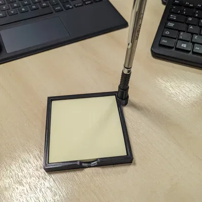 Hộp Đựng Giấy Ghi Chú Post It và Bút