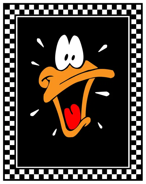 Tranh Poster Vịt Daffy (Thần Thất Vọng Ai Cập Babylon 5) - Image 1