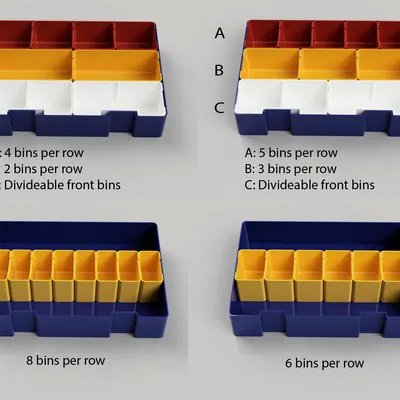 Hộp đựng đồ tổ chức cho thùng Vex