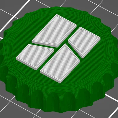 Con Quay Fidget In Hình Đồng Xu Bambu Lab