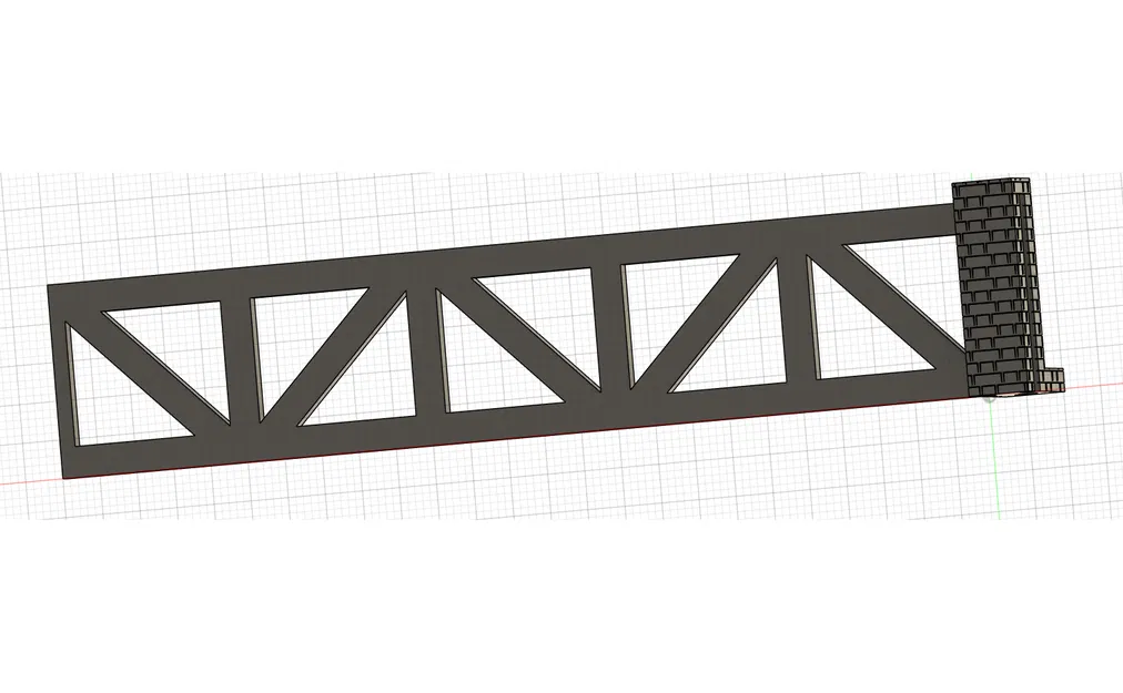 Hàng rào đơn giản cho mô hình H0 - Image 1