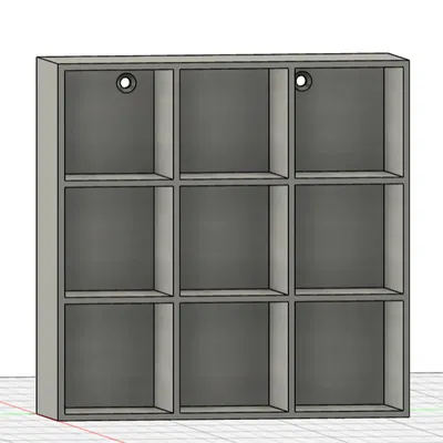 Kệ Tường Nhỏ Có Hộc Đựng Đồ