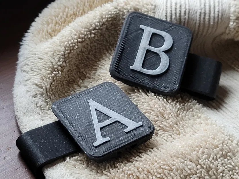 Nhãn Treo Khăn Tối Giản Giúp Sắp Xếp Ngăn Nắp - Image 2