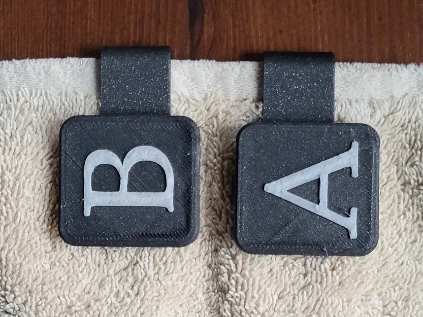 Nhãn Treo Khăn Tối Giản Giúp Sắp Xếp Ngăn Nắp - Image 3