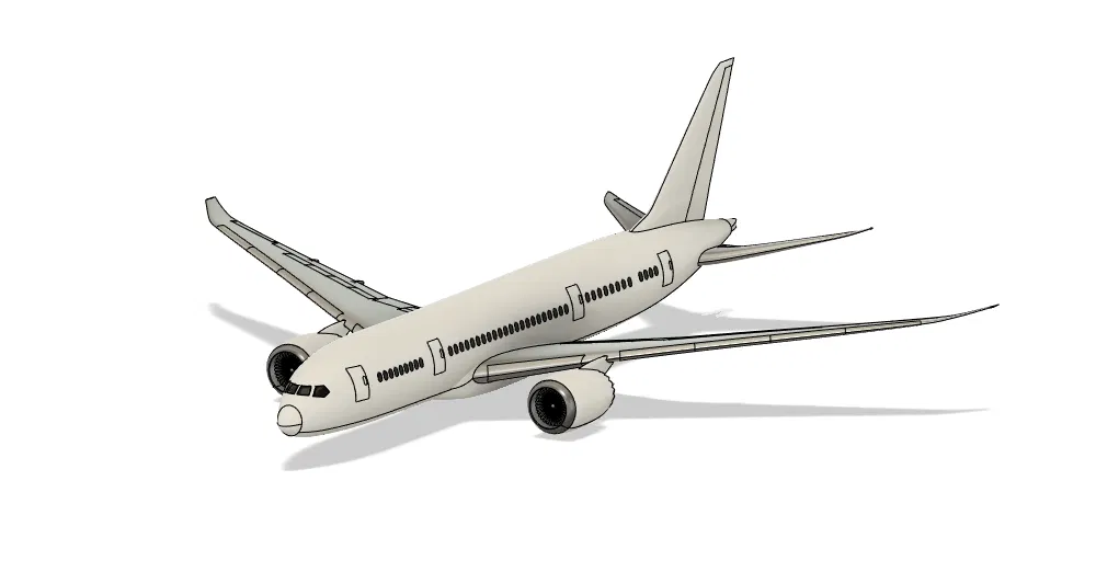 Mô Hình Boeing 787-8 Kích Thước Đầy Đủ - Image 1