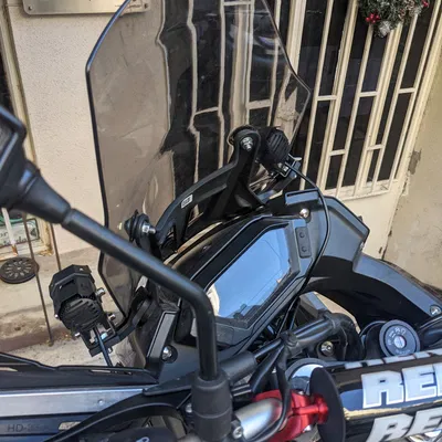 Đế đèn sương mù cho xe máy (VOGE 300 Rally)