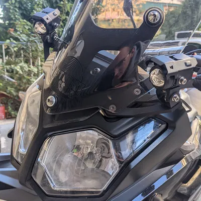 Đế đèn sương mù cho xe máy (VOGE 300 Rally)