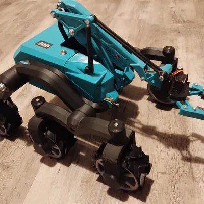 ESP32 CAM Rover với cánh tay robot