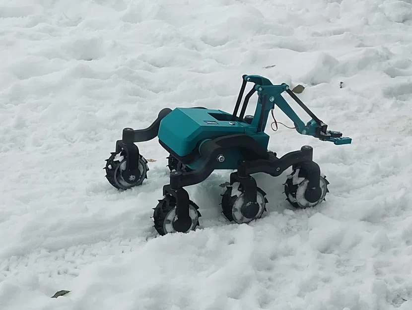 ESP32 CAM Rover với cánh tay robot - Image 2