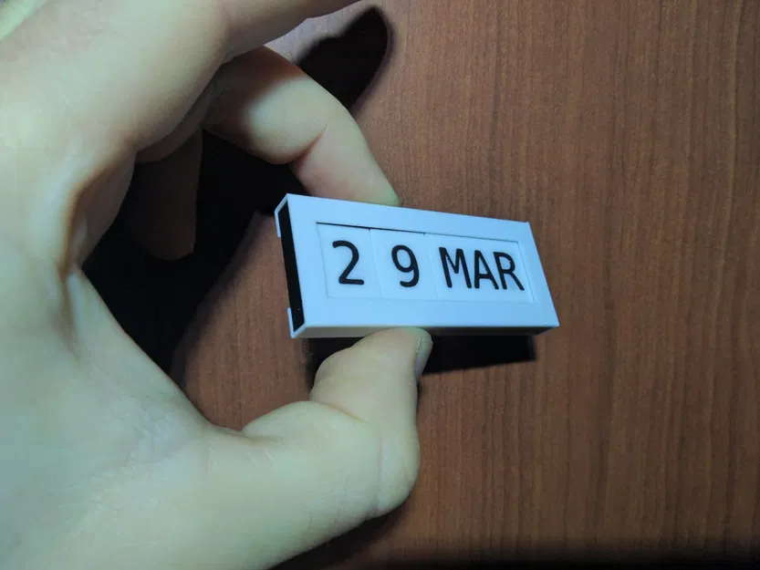 Nhắc Lịch Bảo Trì (Đa Ngôn Ngữ, DD-MON/MON-DD, 67x28x8 mm) - Image 4