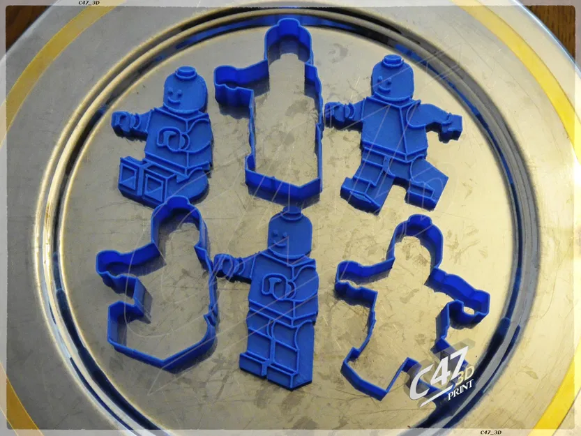 Bộ Khuôn Cắt Bánh Minifigure - Image 3