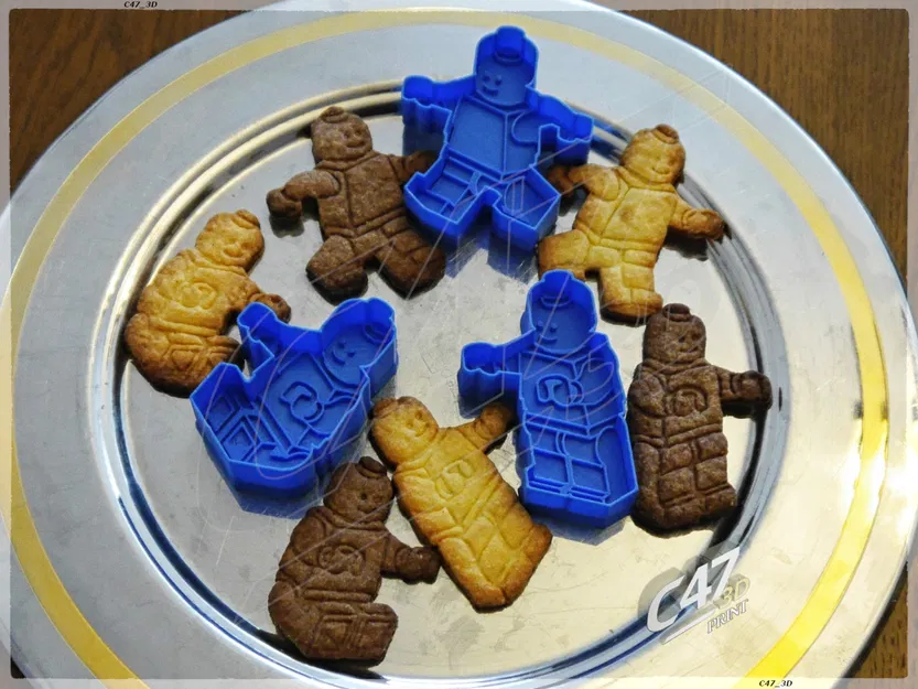 Bộ Khuôn Cắt Bánh Minifigure - Image 4