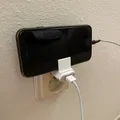 Koudelinek Iphone cestovní držák na nabíječku | Iphone travel wall holder for charger DEMO - Thumbnail 1