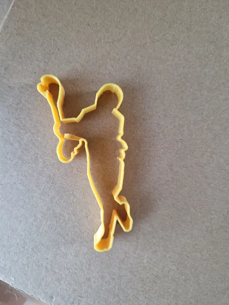 Khuôn Cắt Bánh Hình Cầu Thủ Lacrosse - Image 1