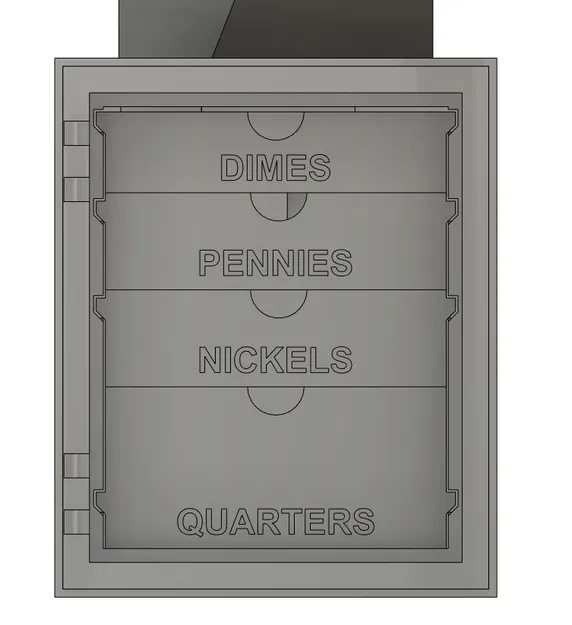 Ngăn kéo có Thanh trượt cho Két phân loại tiền xu của Rocco - Image 2
