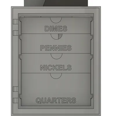 Ngăn kéo có Thanh trượt cho Két phân loại tiền xu của Rocco