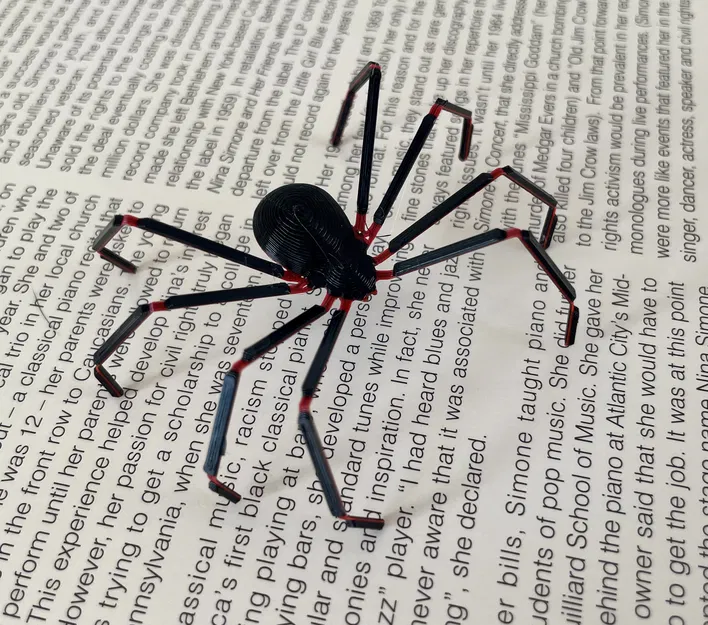 Nhện Halloween (in dễ/nhanh) - Image 3