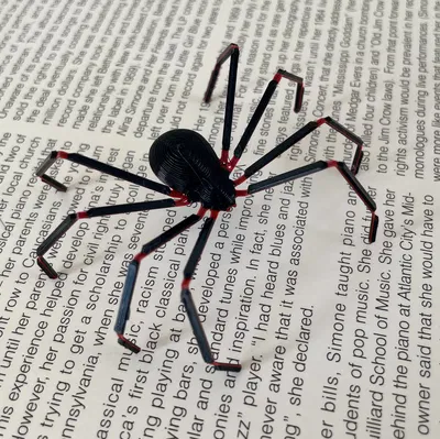 Nhện Halloween (in dễ/nhanh)