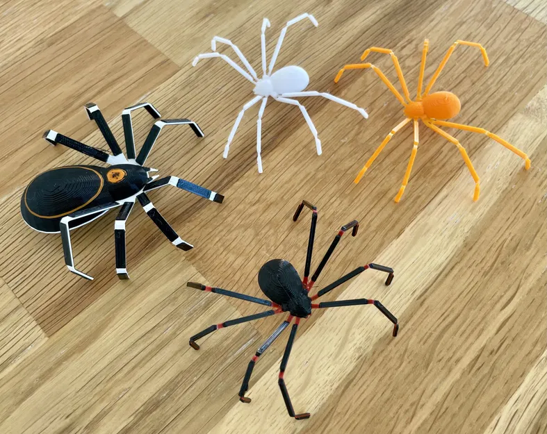 Nhện Halloween (in dễ/nhanh) - Image 5