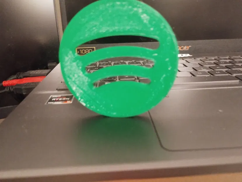 Mô hình 3D Biểu tượng Spotify - Image 2