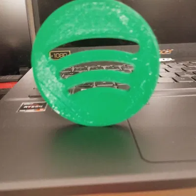 Mô hình 3D Biểu tượng Spotify