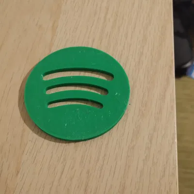 Mô hình 3D Biểu tượng Spotify