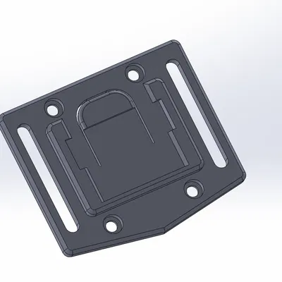 Remix Tấm Gắn Trước Đèn Lupine Có Khe Bên