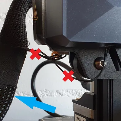 Giá giữ cáp dẹt Flex Ender 3 S1