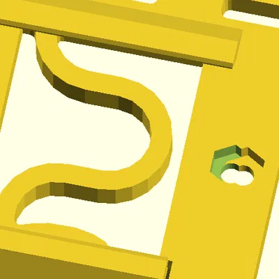 Giá đỡ DIN Rail cho Arduino Nano Screw Terminal 41.5mm