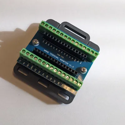 Giá đỡ ray DIN cho Arduino Nano Screw Terminal