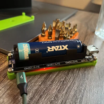 Khay Gắn Pin Dự Phòng