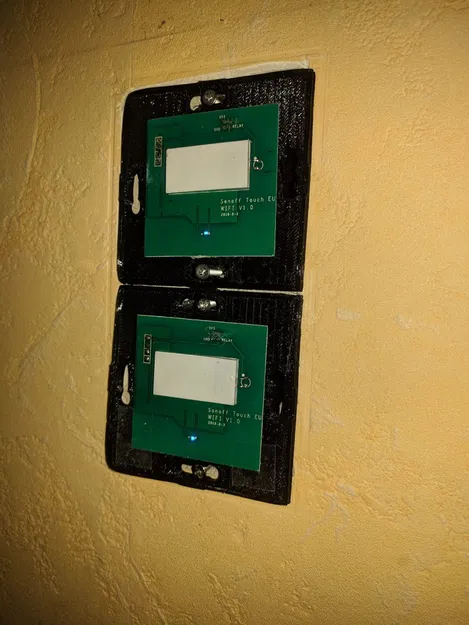 Vỏ Hộp Đôi Cho Sonoff Touch 72mm - Image 2