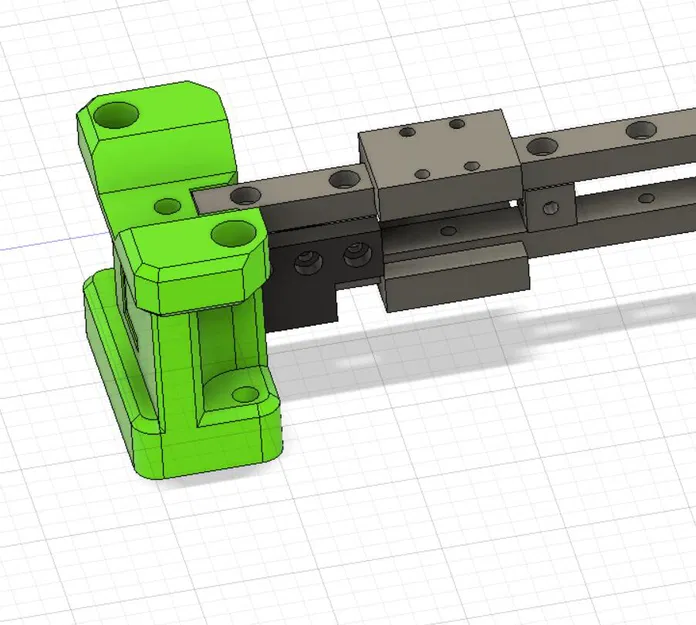 Chỉnh Sửa Ray Đôi MGN9 Hwin Cho Ratrig Vcore3.1 - Image 1
