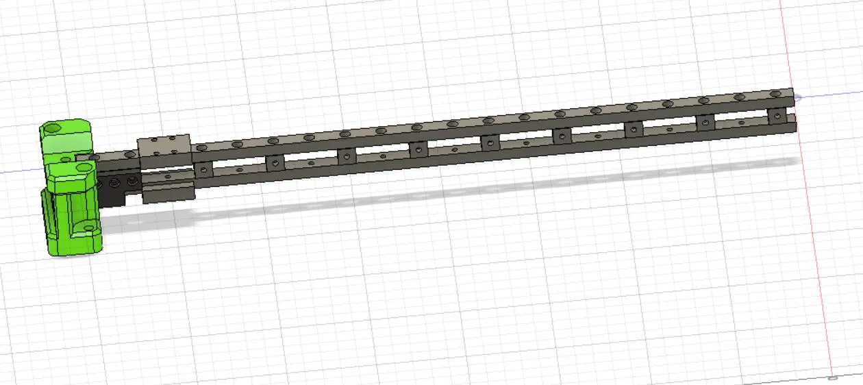 Chỉnh Sửa Ray Đôi MGN9 Hwin Cho Ratrig Vcore3.1 - Image 2
