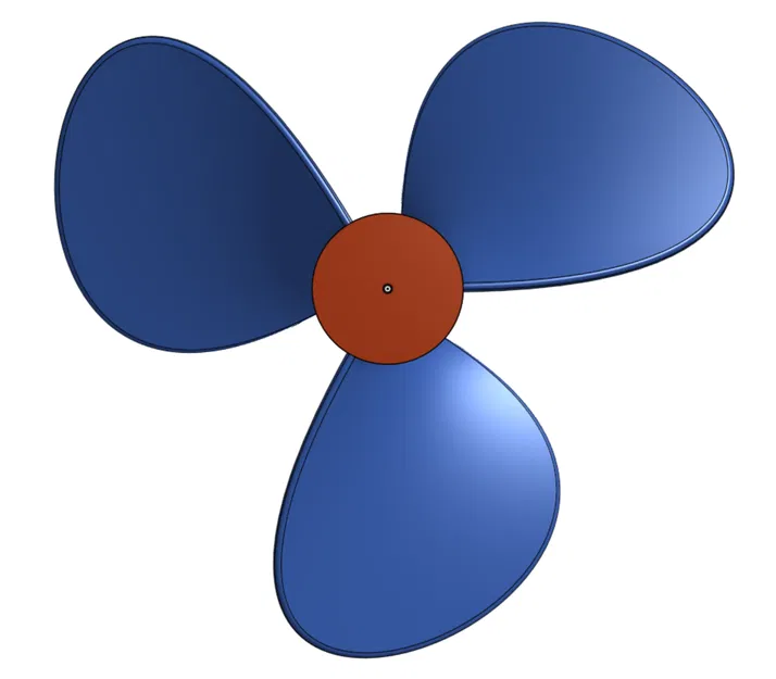 Chân Vịt Đơn Giản Cho Động Cơ DC - Image 2