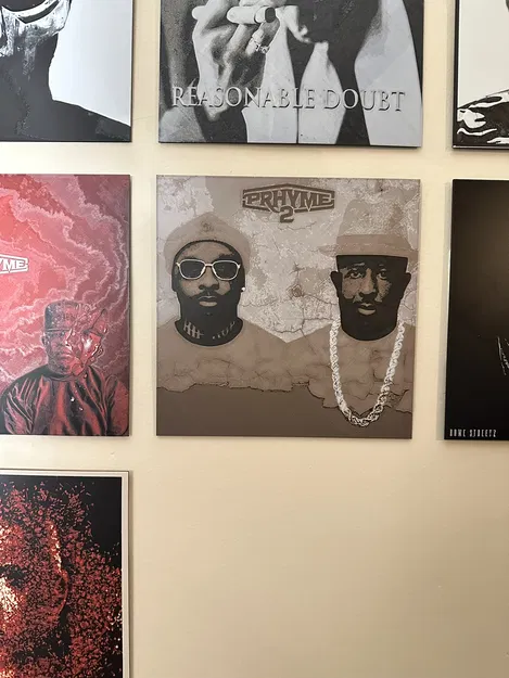 Mô hình PRhyme 2 - Royce da 5'9" & DJ Premier - Ảnh bìa album Hueforge - Image 1