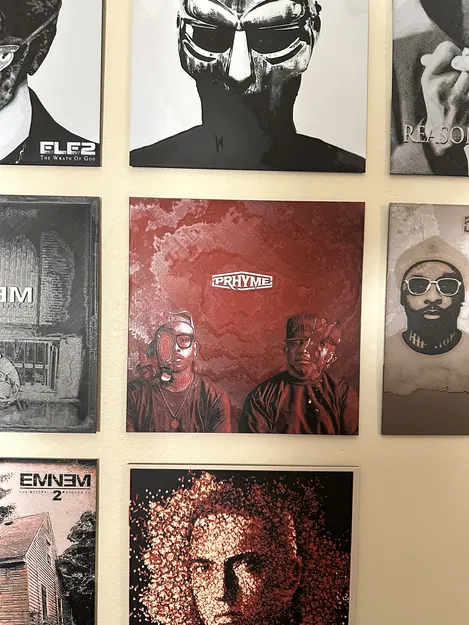 PRhyme - Ảnh bìa album Royce da 5'9" & DJ Premier - Hueforge - Image 1