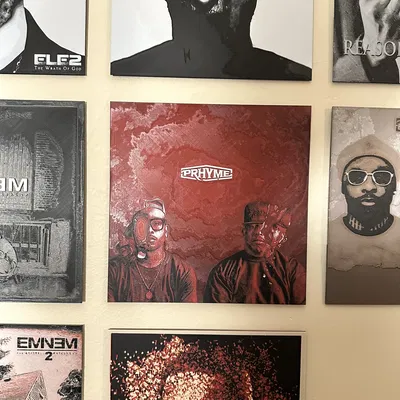 PRhyme - Ảnh bìa album Royce da 5'9" & DJ Premier - Hueforge