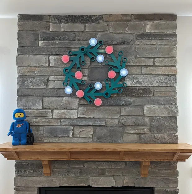 Cục stud Lego cho vòng nguyệt quế - Không cần support - Image 7