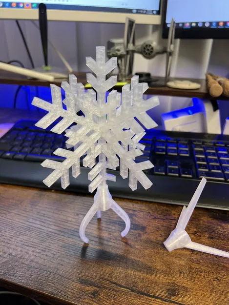 Đỉnh Cây Thông Hình Bông Tuyết Rơi - Image 3