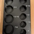 Kệ Đựng Bộ Tuýp Craftsman 3/8 inch theo chuẩn Gridfinity - Thumbnail 2