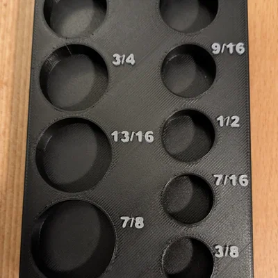 Kệ Đựng Bộ Tuýp Craftsman 3/8 inch theo chuẩn Gridfinity