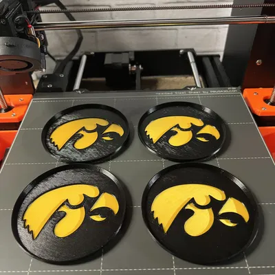 Đế Lót Ly Iowa Hawkeye - Lõm