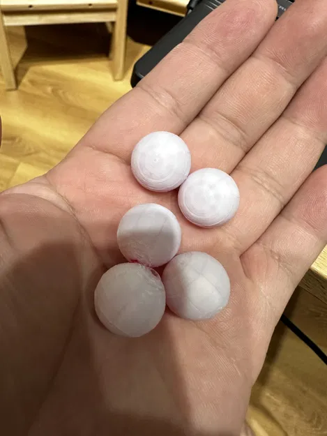 Mô Hình Đạn Paintball 17mm Có Thể Đổ Đầy - Image 3