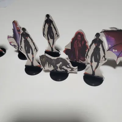 Đế Giữ Miniature 2D - Cỡ Trung 25mm