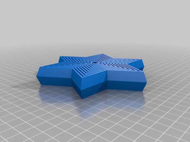 Ngôi Sao Xếp 6 Cánh "Print-in-Place" - Image 2